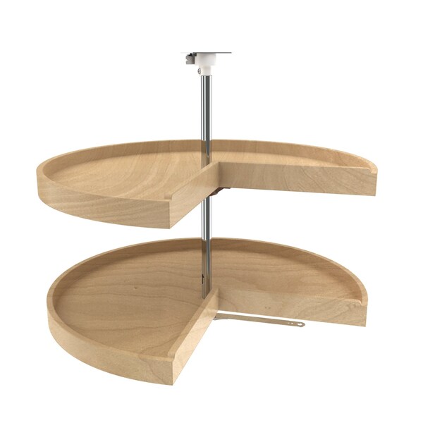 Rev-A-Shelf Maple Veneer, Light Brown, 31 in W, 26 in H, 21.43 in D, 21.43 in L, Light Brown 4WLS942-31P-52 - main